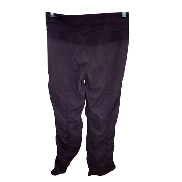 Lululemon Joggers Pants Women Size 6 Regular Purple Straight Leg Drawstrings - Picture 2 of 8
